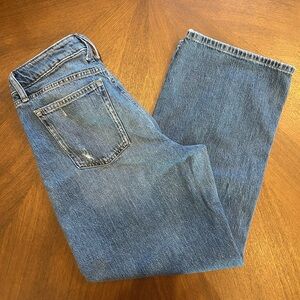Women’s Maurices Goldie Blues Cheeky Wide Leg Jeans 12 Short